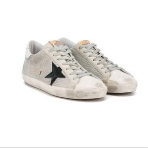 Golden Goose Size 39
Grey Cord Superstar Sneakers